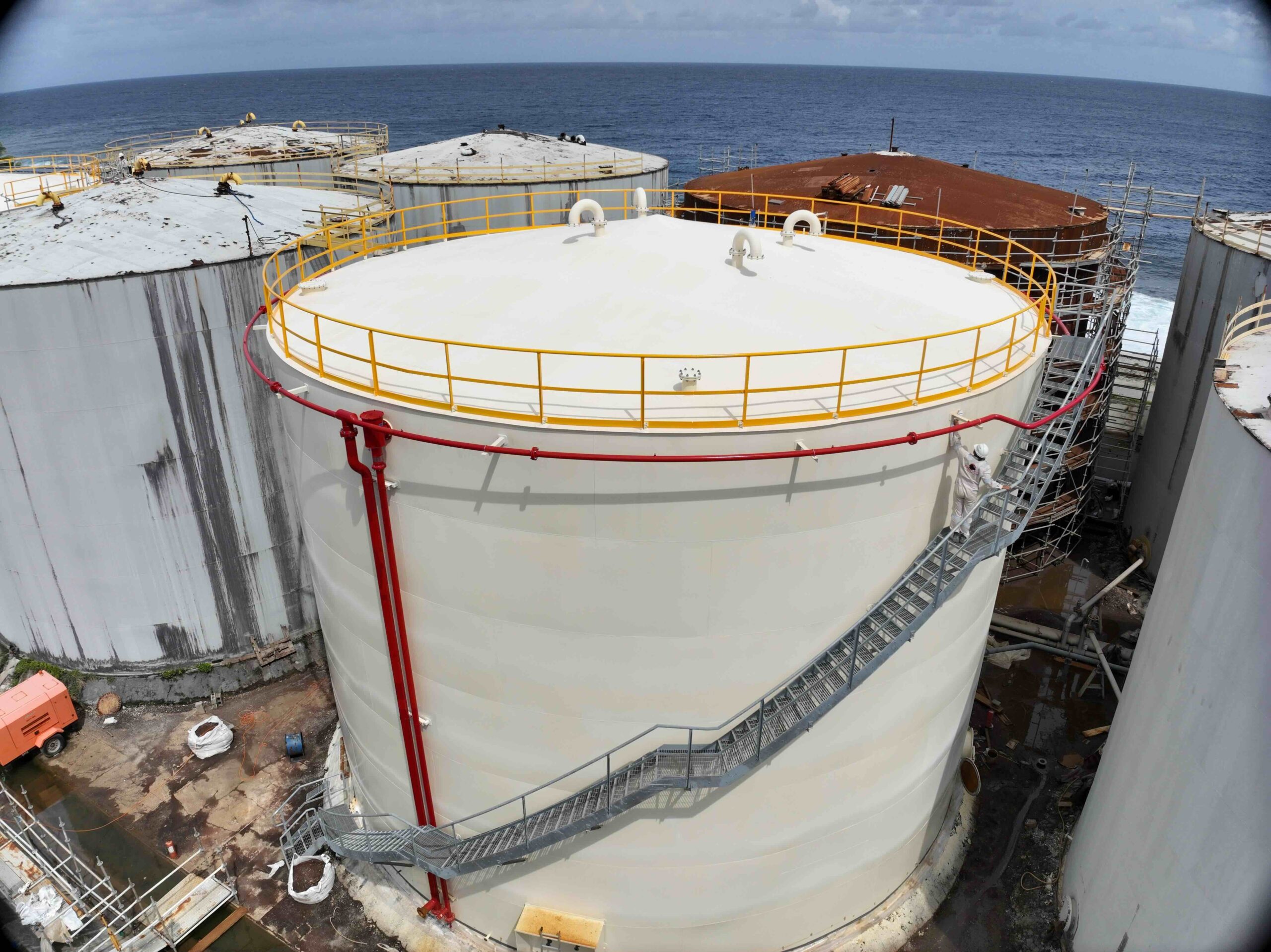 PRESS RELEASE: Major Progress on MEC’s Fuel Storage Tanks Refurbishment Project